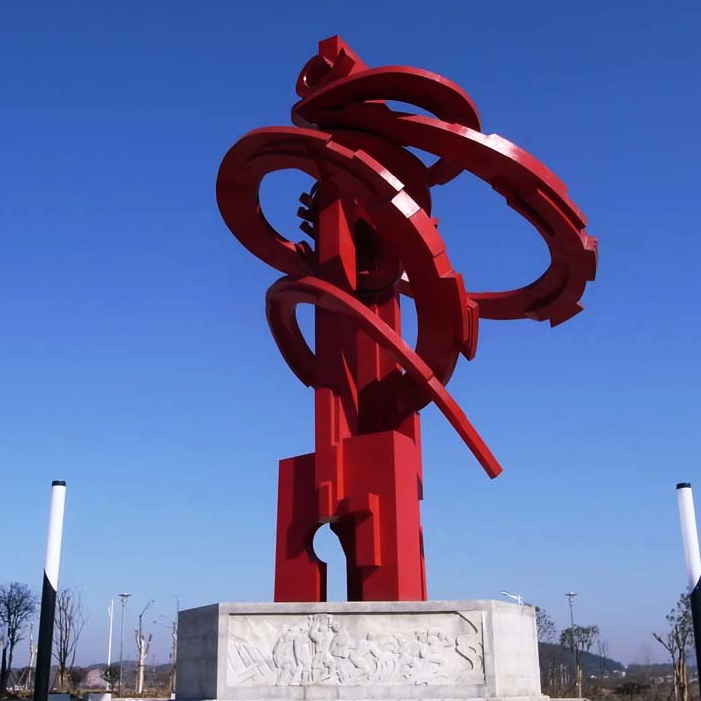 不銹鋼雕塑專(zhuān)業(yè)廠家定制-公園廣場(chǎng)不銹鋼雕塑